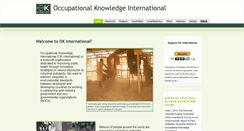 Desktop Screenshot of okinternational.org