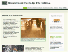 Tablet Screenshot of okinternational.org